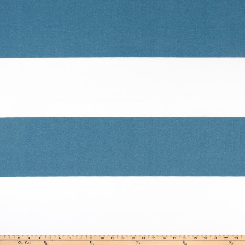 Outdoor Fabric - Cabana Island Blue Polyester By Premier Prints