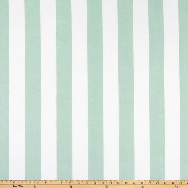 Outdoor Fabric - Stripe Blue Stone Polyester By Premier Prints