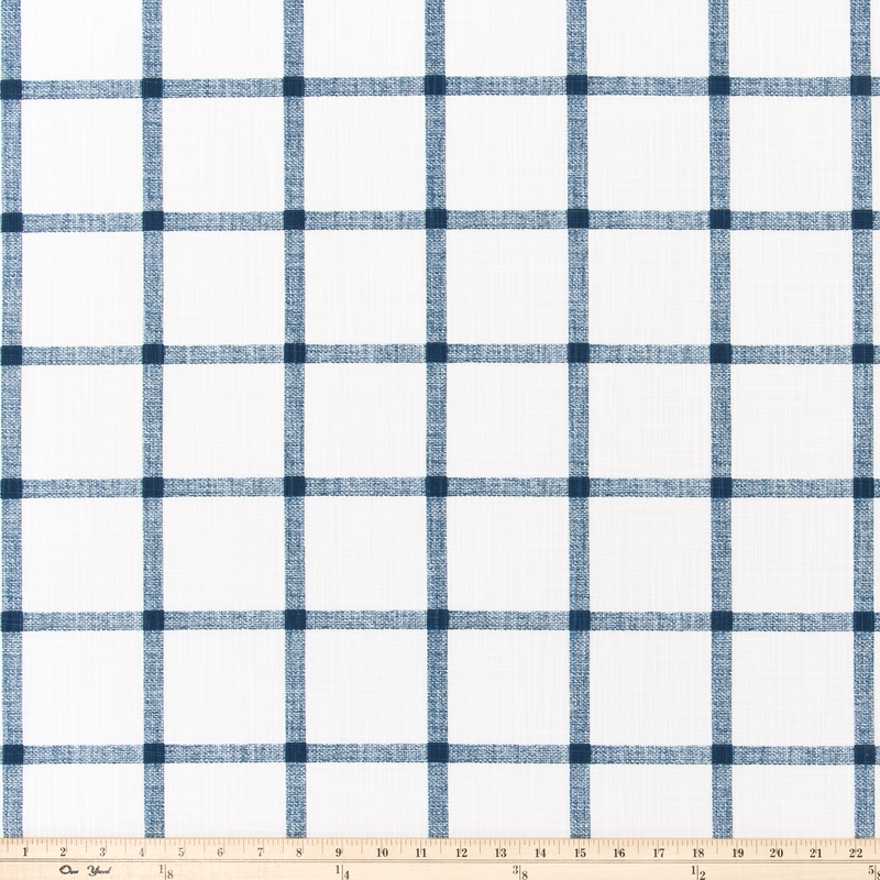 Aaron Italian Denim Slub Canvas Fabric By Premier Prints