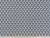 Alpaca Animal Printed on Dark Navy Blue Fabric