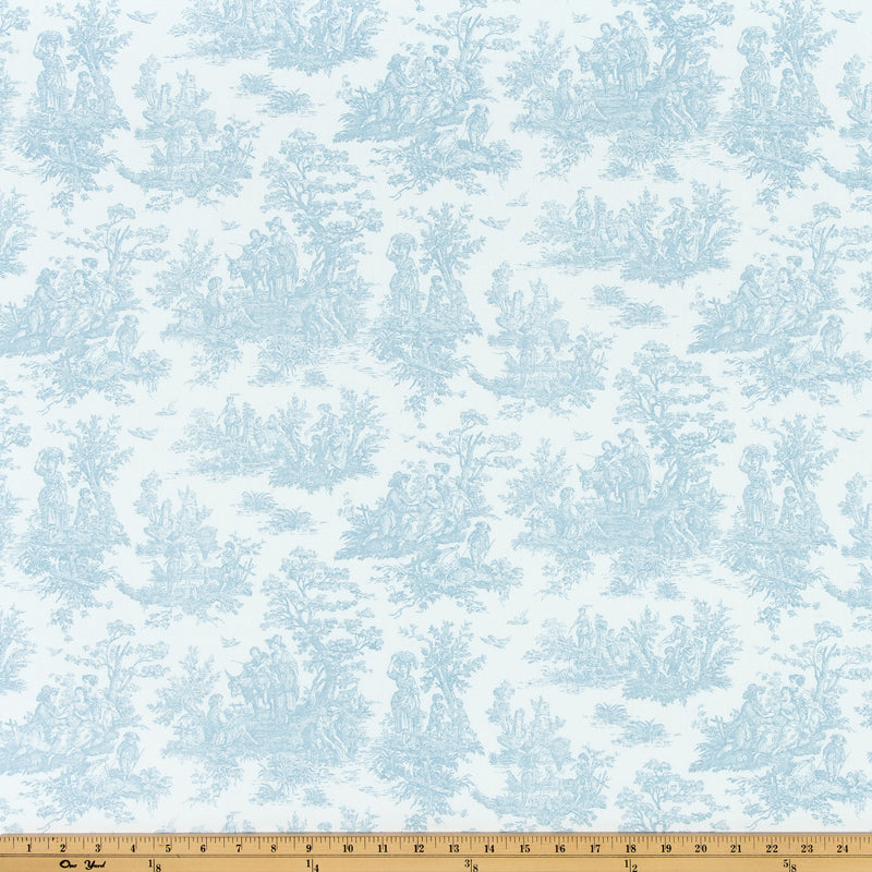 Jamestown Weathered Blue Fabric By Premier Prints